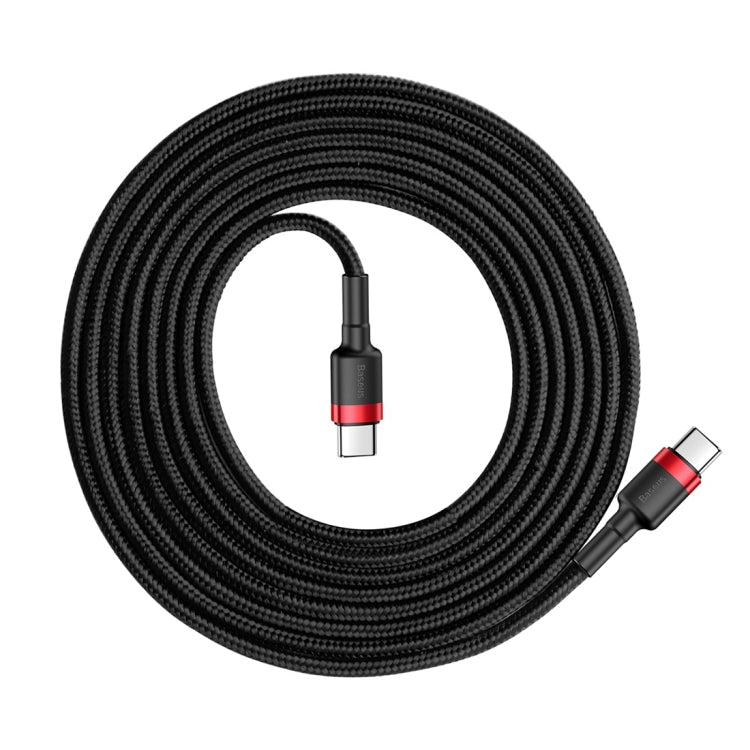 Baseus CATKLF-H91 Cafule Series USB-C / Type-C PD 2.0 60W Flash Charge Cable, Cable Length: 2m