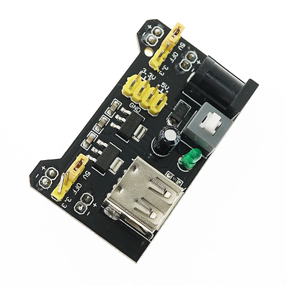 Breadboard Power Supply Module compatible 5V 3.3V power module MB102 DIY bread weldingfor arduino