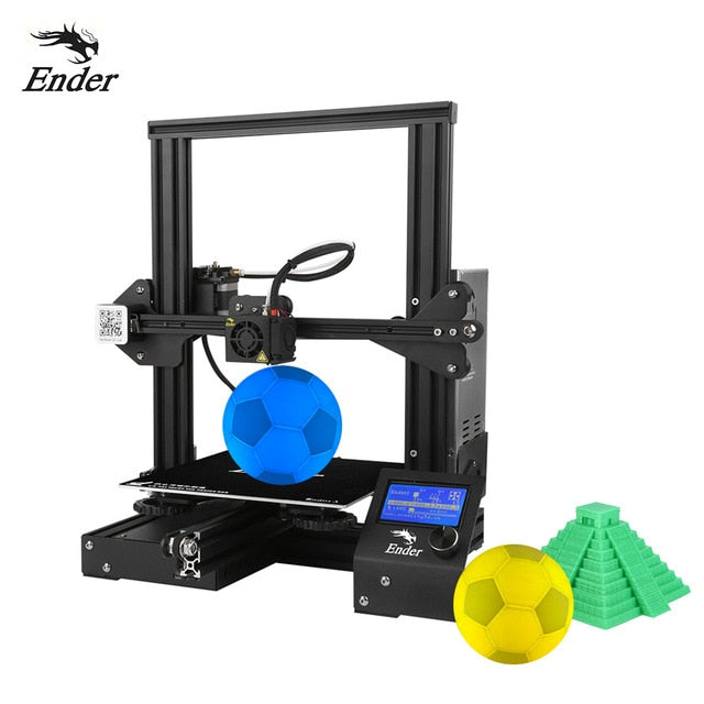Creality 3D ender 3 / ender 3 Pro 3d printer kit DIY Self-assemble Ender 3 with Upgrade Resume Printing Power impresora 3d