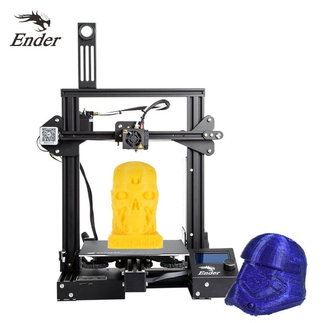 Creality 3D ender 3 / ender 3 Pro 3d printer kit DIY Self-assemble Ender 3 with Upgrade Resume Printing Power impresora 3d
