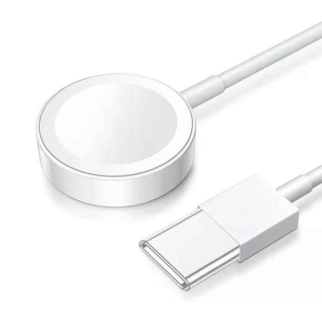 For Apple Watch Series xDfind Magnetic Fast Charger Charging Cable, Type-C Port, Length: 1m(White)