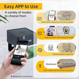 Daja Mini Dj6 Laser Marking Machines Laser Printer Laser Engraver for Photo on Diy Wood Plastic Bamboo Leather