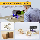 Daja Mini Dj6 Laser Marking Machines Laser Printer Laser Engraver for Photo on Diy Wood Plastic Bamboo Leather
