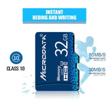 MICRODATA 128GB U3 Blue TF(Micro SD) Memory Card