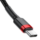 Baseus CATKLF-H91 Cafule Series USB-C / Type-C PD 2.0 60W Flash Charge Cable, Cable Length: 2m