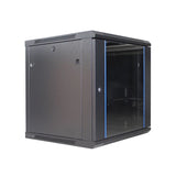 4U 6U 9U 12U Data Enclosure Server Rack Standard 19 Inch 600*450 Wall Mount Single Section Glass Door Network Cabinet
