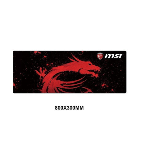 MSI Mouse Pad Large XXL Gamer Anti-slip Rubber Pad Gaming Mousepad to Keyboard Laptop Computer Speed Mice Mouse Desk Play Mats