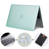 MTT Matte/Crystal Case For Macbook Air Pro 11 12 13 15 16 inch Cover for mac book air 13 Funda 2020 Laptop Sleeve A2179 A2289