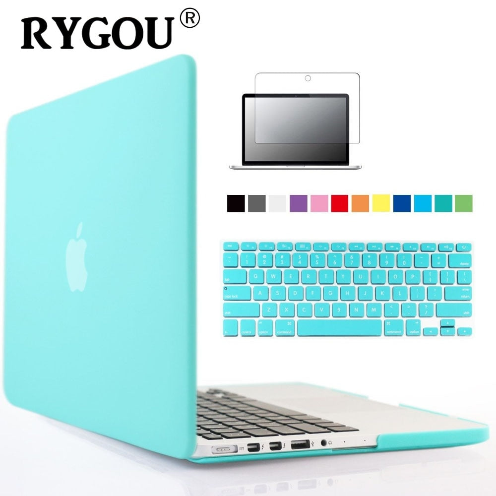 New Laptop Case For Apple MacBook Air Pro Retina 11 12 13 15 16 inch Laptop Bag for Mac Book Air Pro 13.3 Case Touch Bar ID 2020