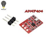 ADMP401 ADMP404 MEMS Microphone Breakout Module Board For Arduino Universal 1.3cm*1cm 1.5 to 3.3VDC With Pins